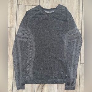 FIGS Salta long sleeve underscrub - heather grey